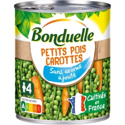 Bonduelle Petits pois & carottes 530g