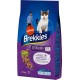 Brekkies Stérilisés Chats Croquettes au Poulet Légumes et Céréales Complètes 1,5Kg (lot de 3)