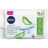 NIVEA Lingette démaquillante visage et yeux aloe vera Bio x25 paquet 25 pièces