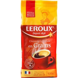 LEROUX Chicorée torréfiée en grains 520g