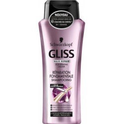 Schwarzkopf Gliss Hair Repair à la Kératine Liquide Réparation Fondamentale Shampooing 250ml (lot de 4)