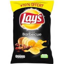 Lay’s Chips Saveur Barbecue +10% Offert 264g (lot de 6)