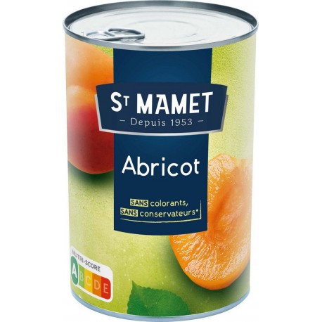 St Mamet Fruits au sirop Abricot 235g