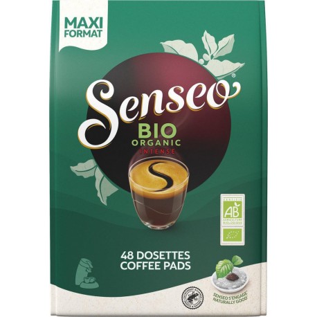Senseo Café dosettes Bio intense x48