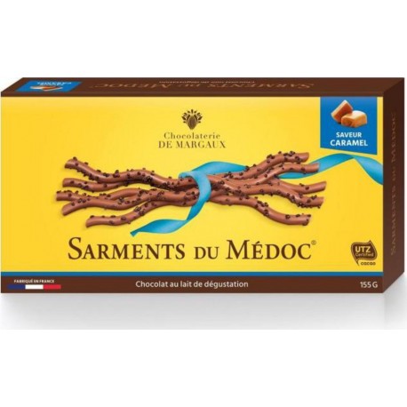 Sarment Du Médoc Lait Caramel 155g (lot de 3)