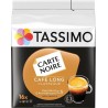 CARTE NOIRE TASSIMO Dosettes café long classique x16