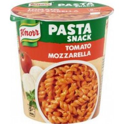 Knorr Pasta Snack Tomate-Mozzarella-Sauce 72g (carton de 8)