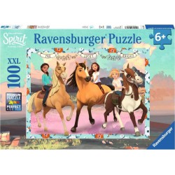 Ravensburger Puzzle 100 p XXL - Lucky et ses amies / Spirit