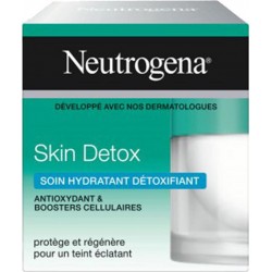 Neutrogena Skin Detox Soin Hydratant Détoxifiant 50ml (lot de 2)