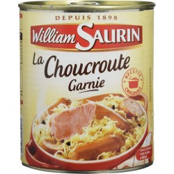 William Saurin Choucroute Garnie 800g (lot de 6)