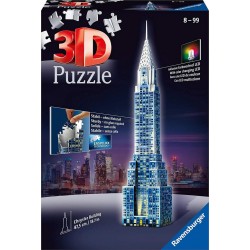 Ravensburger Puzzle 3D Chrysler Building illuminé