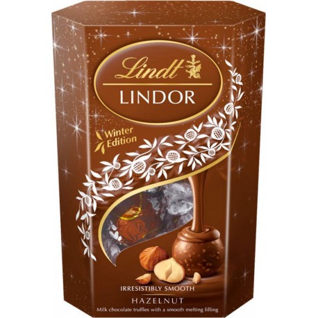 Lindt Lindor Cornet Boules Noisettes 200g