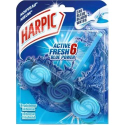 Harpic Bloc Cuvette Active Fresh Eau Bleue (lot de 4)