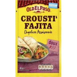 Old El Paso Crousti’Fajita Chapelure Assaisonnée Doux 85g