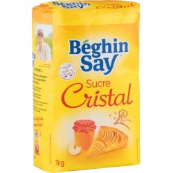 Béghin Say Sucre Cristal 1Kg (lot de 6)