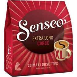 Douwe Egberts Senseo Corsé Extra Long (lot de 60 dosettes)