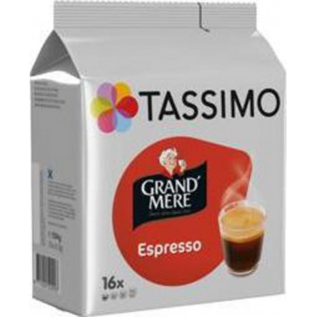 TASSIMO Grand' Mère - Capsules café Espresso x16
