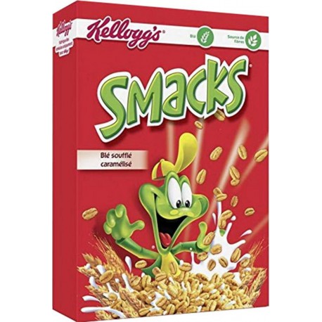 Kellogg’s Smacks 400g (lot de 3 paquets)