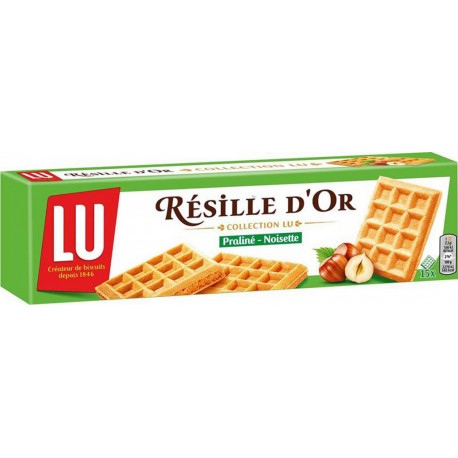 LU Résille d’Or Collection Lu Praliné Noisette 110g (lot de 6)