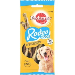 PEDIGREE Rodeo Duos Chien saveur Poulet et Bacon 123g