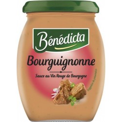 Bénédicta Bourguignonne Sauce au Vin Rouge de Bourgogne 270g (lot de 6)