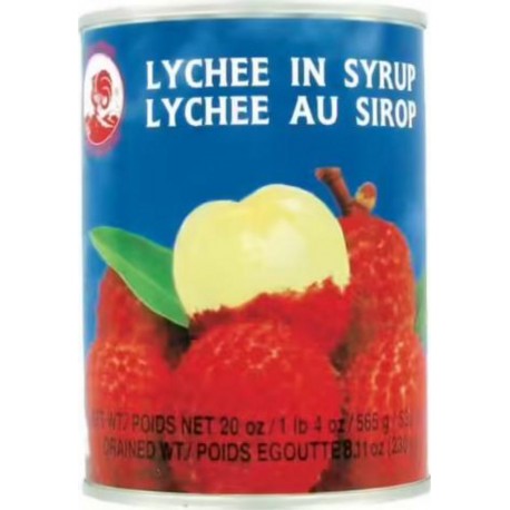 COQ Litchi Thaïlandais Au Sirop En Conserve - 2 boîtes