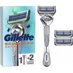 Gillette Rasoir sensitive à l'aloe vera skinguard