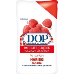 DOP Douche Crème Douceurs d’Enfance au Parfum Haribo Tagada 250ml (lot de 4)