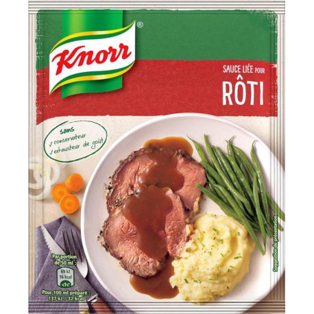 Knorr Sauce Liée pour Rôti 20g (lot de 6)