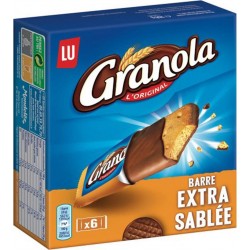 LU Granola L’Original Barre Extra Sablée 168g (lot de 6)