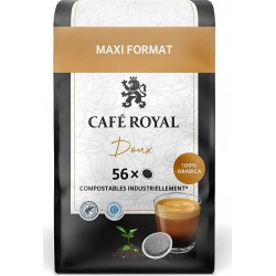 Café Royal Café dosettes Compatibles SENSEO classique CAFE ROYAL x56 389g 