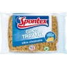 Spontex Eponge Gros Travaux Ultra Résistante Avec Fibres De Renfort (lot de 3)