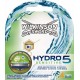 Wilkinson Sword Hydro 5 Sensitive Aloé H2O Vit. E Lames de Rasoir pour Homme 4 Recharges
