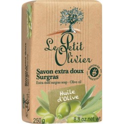 Le Petit Olivier Savon Extra Doux Surgras Parfum Huile d’Olive 250g (lot de 6)