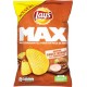 Lay’s Chips Max Maxi Craquantes pour un Max de Goût Saveur Sauce Burger à l’Américaine 120g (lot de 6)
