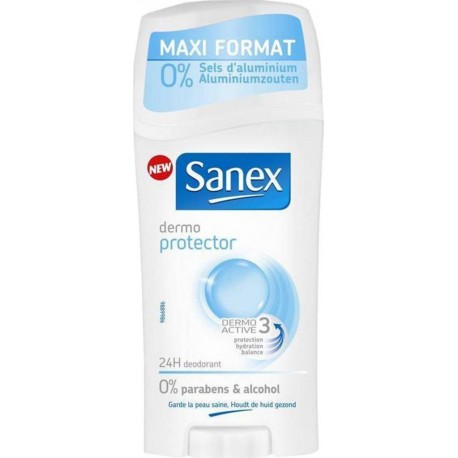 Sanex Déodorant Stick Dermo Protector Maxi Format 65ml (lot de 3)