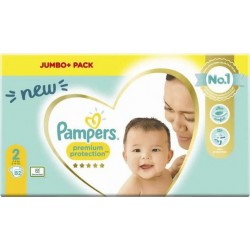 Pampers Premium Protection Couches T2 x82