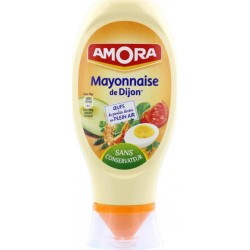 Amora Mayonnaise de Dijon Sans Conservateur 415g (lot de 5)