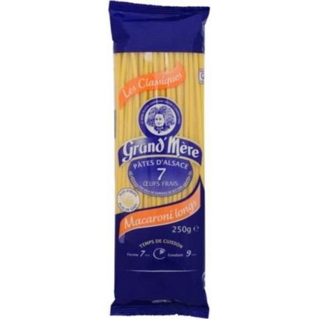 Grand’Mère Pâtes Macaroni Long 250g