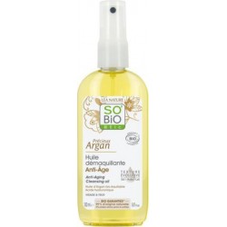 SO’BIO Huile Démaquillante Anti-âge 150ml