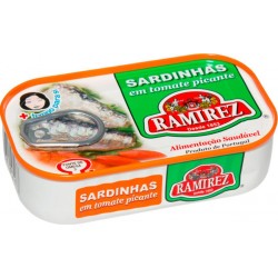 RAMIREZ Sardines à la Tomate picante 125g (lot de 10)