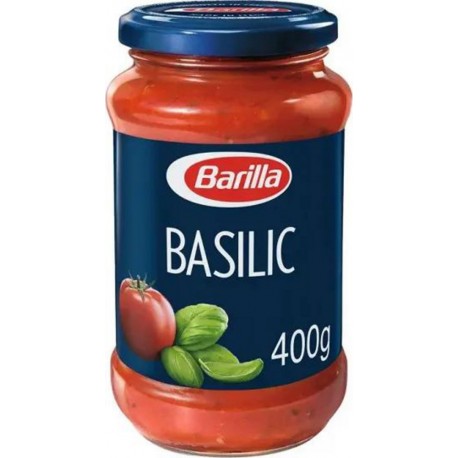 Barilla Sauce Basilico 400g (lot de 6)