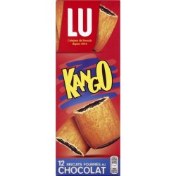 LU Kango 12 Biscuits Fourrés au Chocolat 225g (lot de 6)