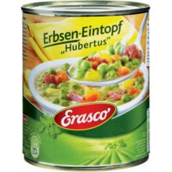 Erasco Erbsen-Eintopf Hubertus 800g (carton de 6)