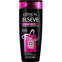 L’Oréal Paris Elseve Arginine Resist x3 Shampooing Renforçateur Cheveux Fragilisés Tendance à Tomber 250ml (lot de 4)