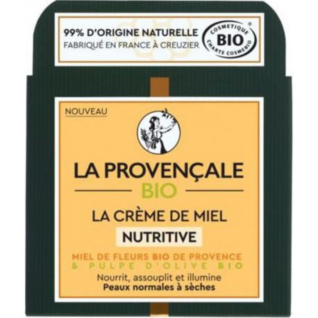 LA PROVENCALE BIO CrèmeVvisage de Jour Hydratante Miel Bio 50ml