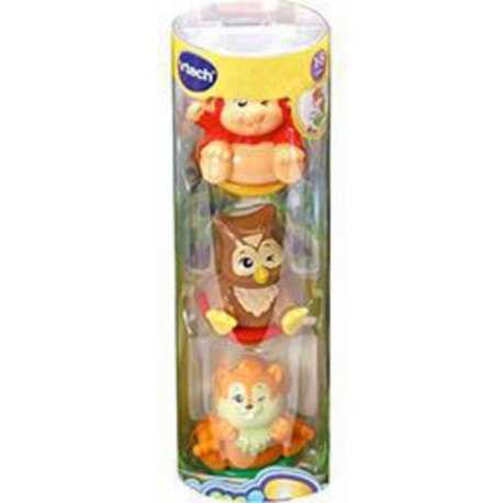 Vtech Tube Trio animaux culbutos assortis