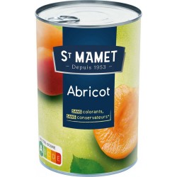 St Mamet Fruits au sirop Abricot 235g (lot de 3)