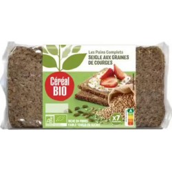 Céréal BIO Pain Complet Seigle et Courge 500g