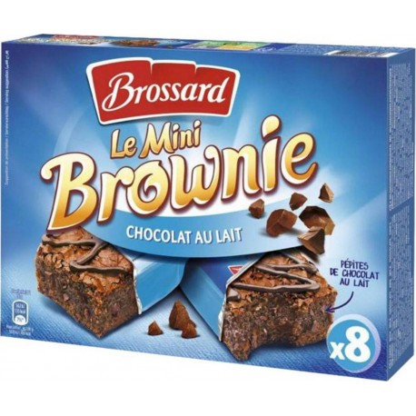 Brossard Mini Brownies Chocolat Au Lait 240g (lot de 3)